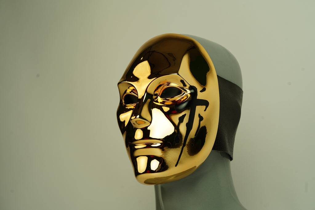 Danny V Chrome mask from Hollywood Undead