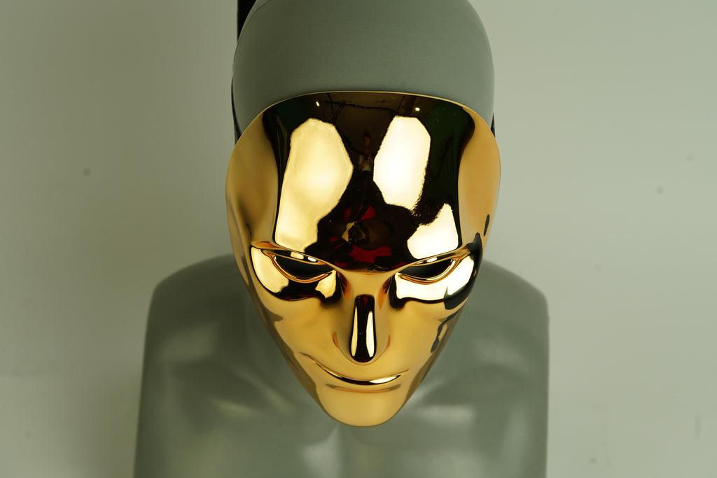 Danny V Chrome mask from Hollywood Undead