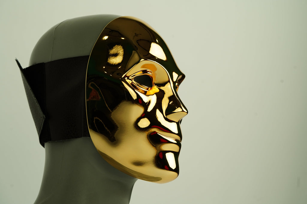 Danny V Chrome mask from Hollywood Undead