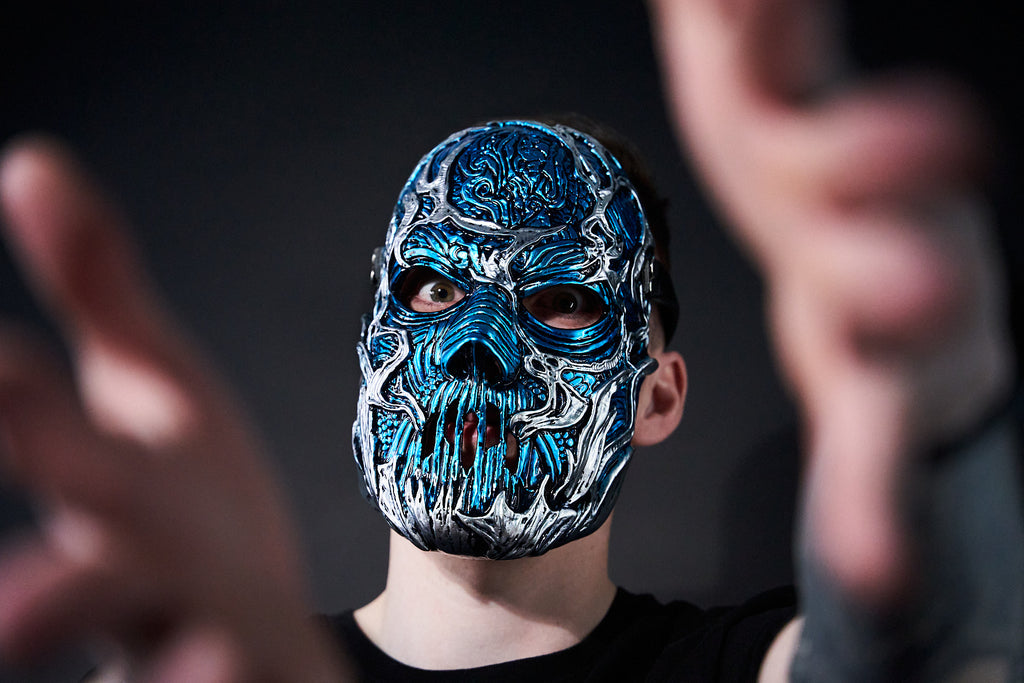 V-Man TESF Plastic mask | The End So Far album | Devil Face mask