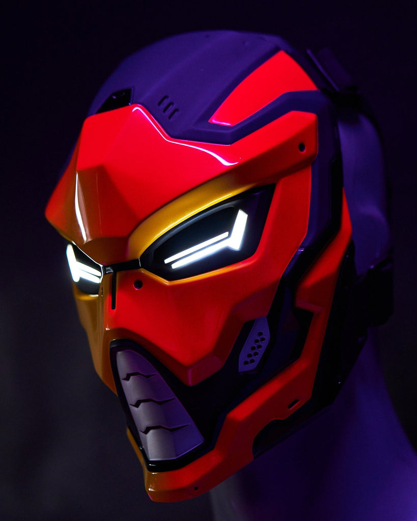 Cyber Ninja RGB LED Mask