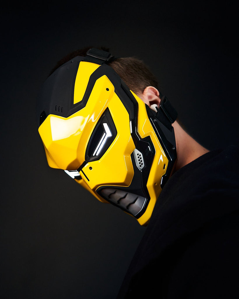 Cyber Ninja RGB LED Mask