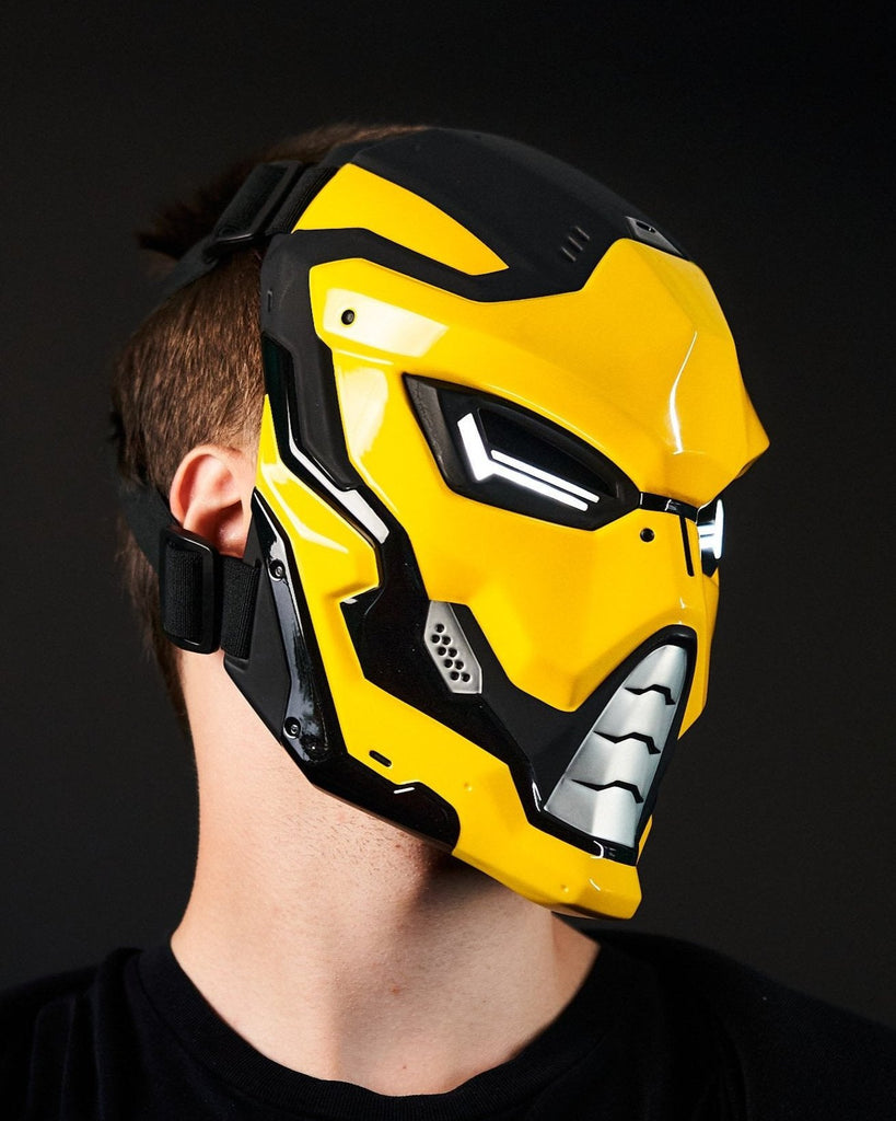 Cyber Ninja RGB LED Mask