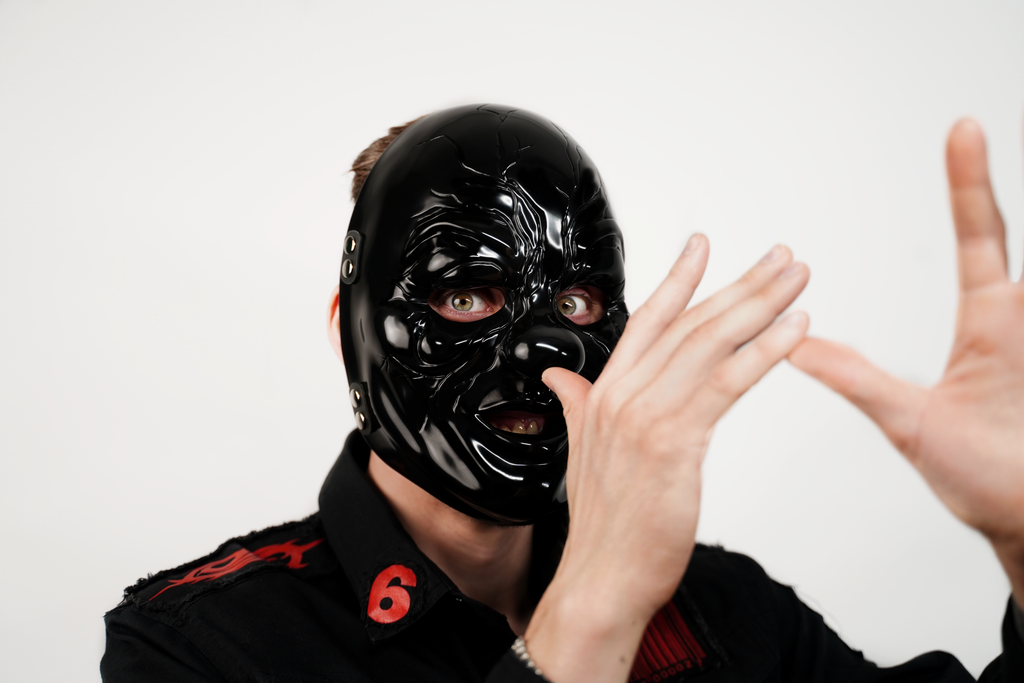 Clown #6 WANYK Plastic mask | We Are Not Your Kind album | Monster Clown