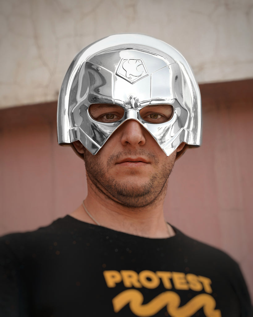 Peacemaker CHROME helmet | Cosplay Props