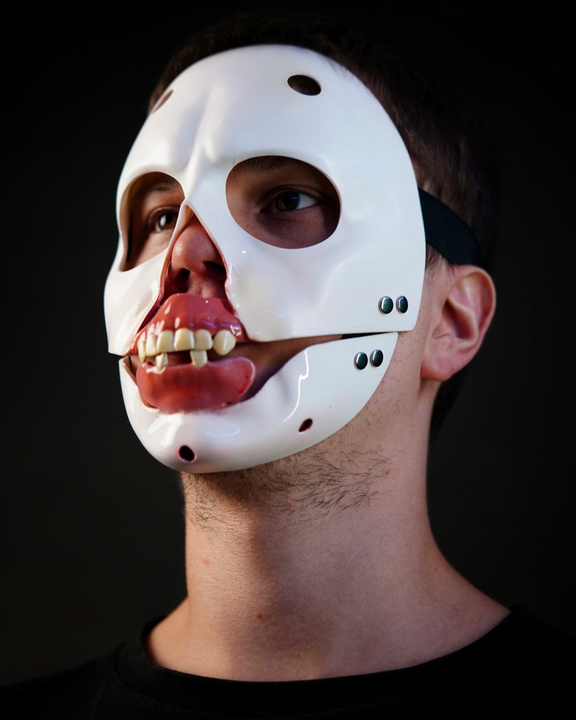 Skully Dummy mask | Skull mask | Zombie mask