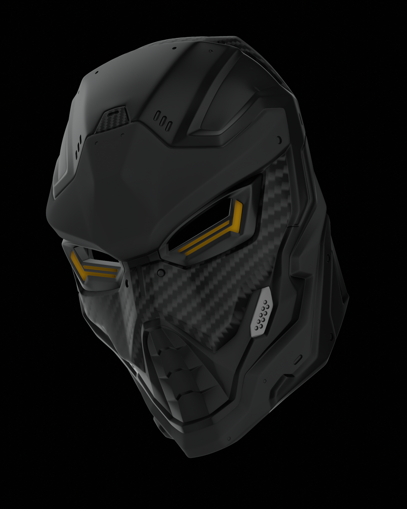 Cyber Ninja RGB LED Mask