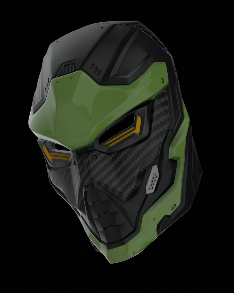 Cyber Ninja RGB LED Mask