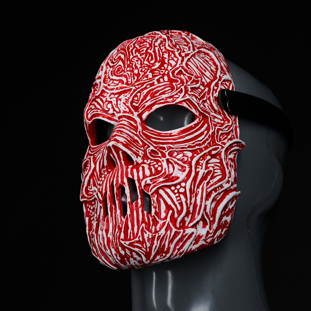 V-Man TESF Plastic mask | The End So Far album | Devil Face mask