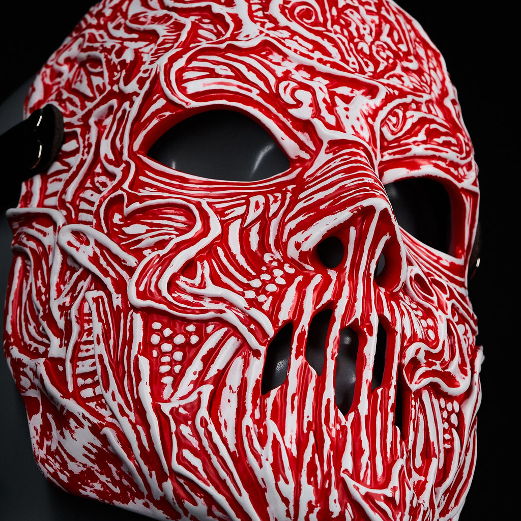 V-Man TESF Plastic mask | The End So Far album | Devil Face mask