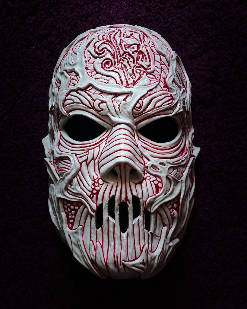V-Man TESF Plastic mask | The End So Far album | Devil Face mask