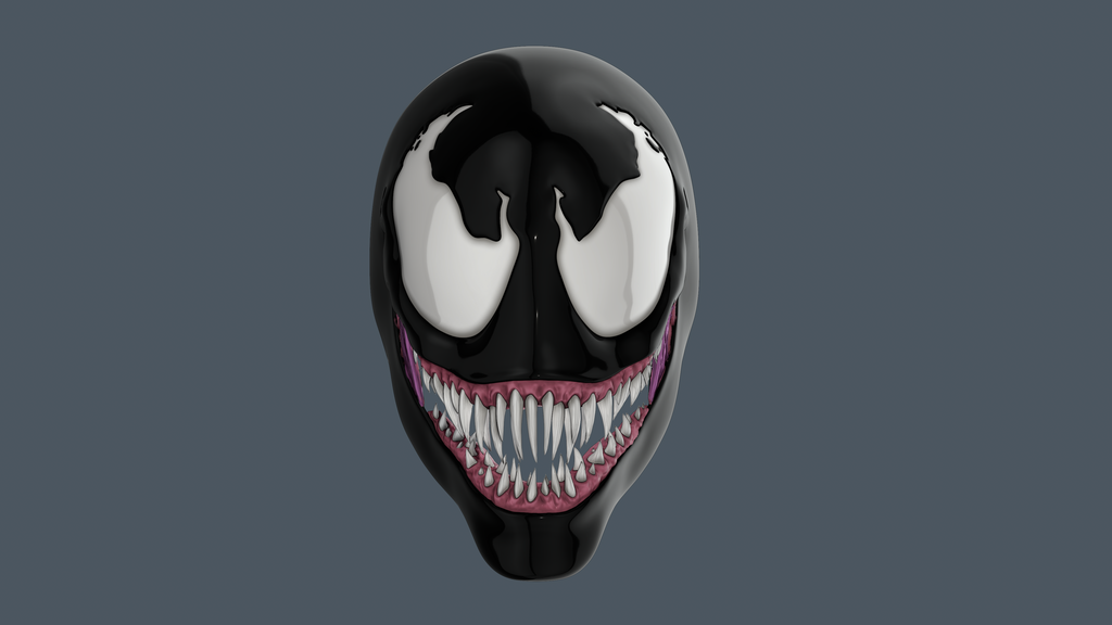 Venom helmet by SecondNature Workshop | Production Ready 3D-Model