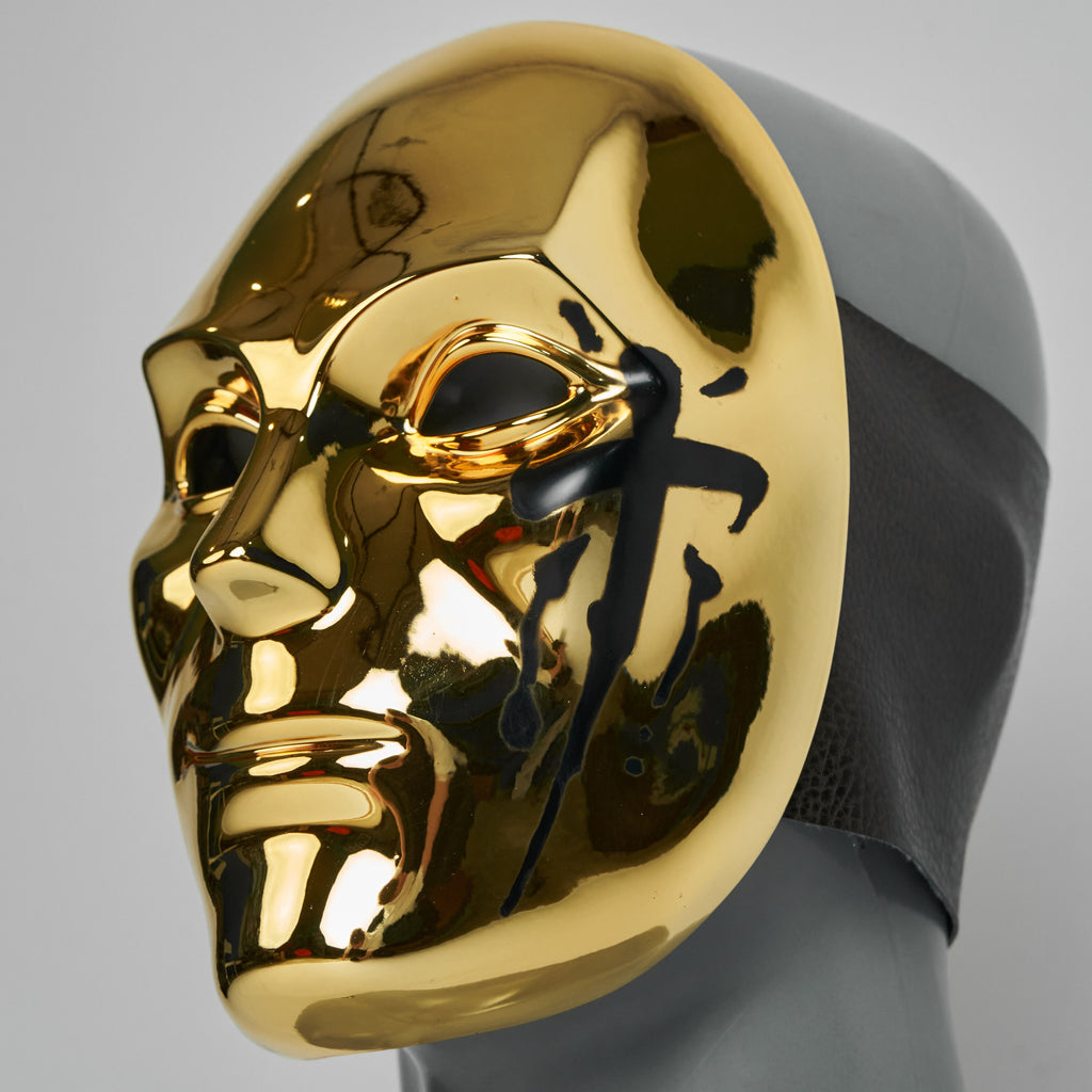 Danny V Chrome mask from Hollywood Undead