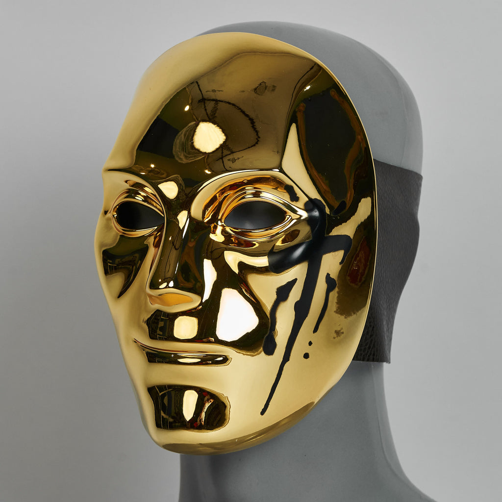 Danny V Chrome mask from Hollywood Undead