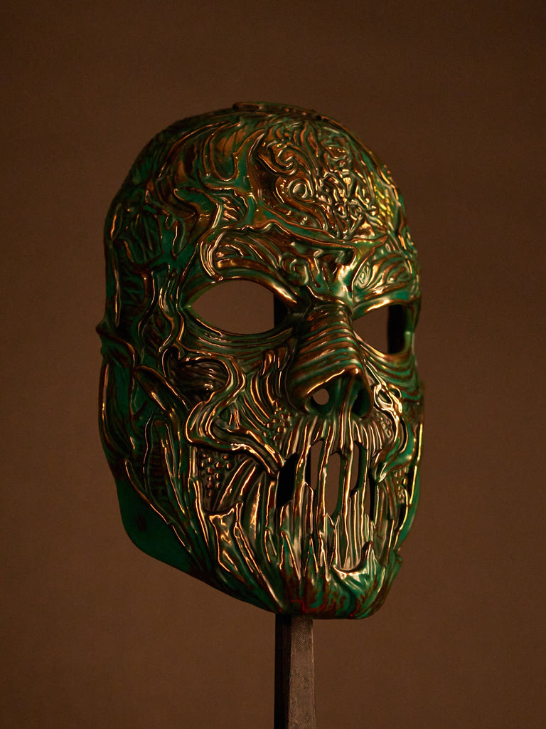 V-Man TESF Plastic mask | The End So Far album | Devil Face mask