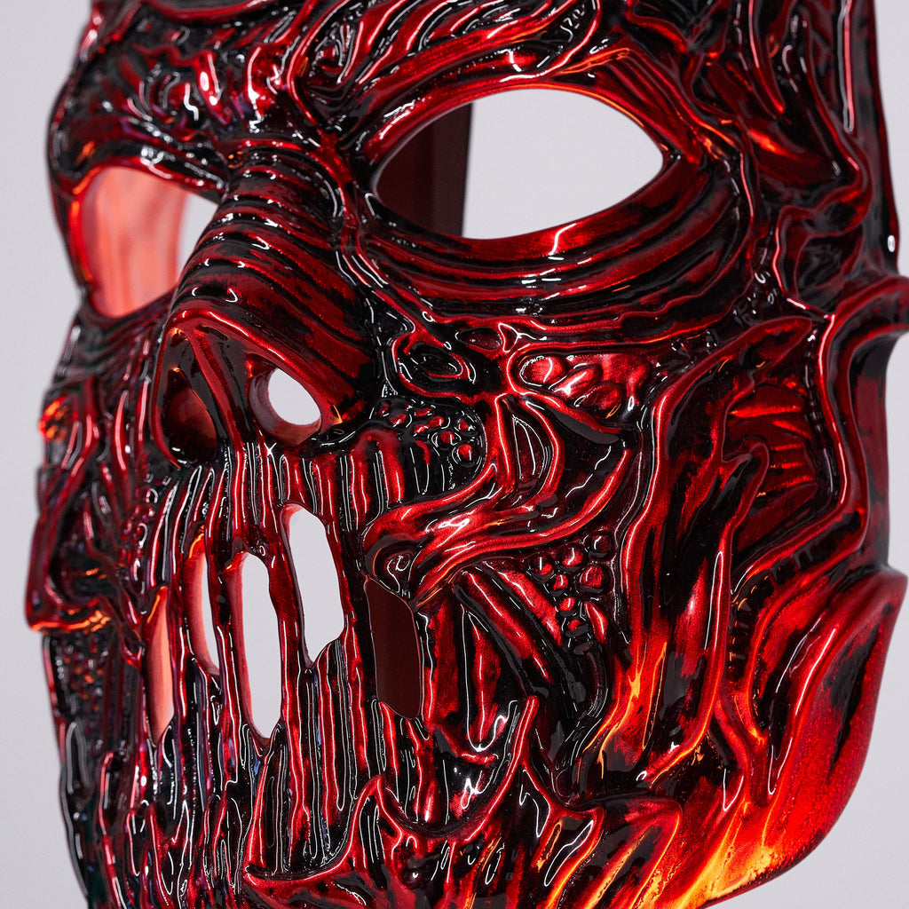 V-Man TESF Plastic mask | The End So Far album | Devil Face mask