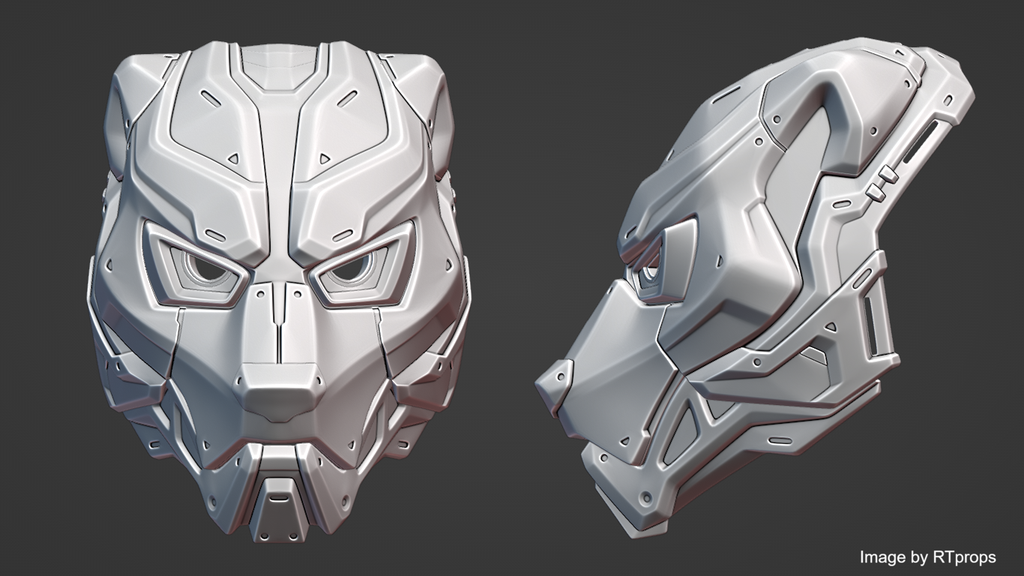 EVO BEAR mask by RTprops | Production Ready 3D-Model