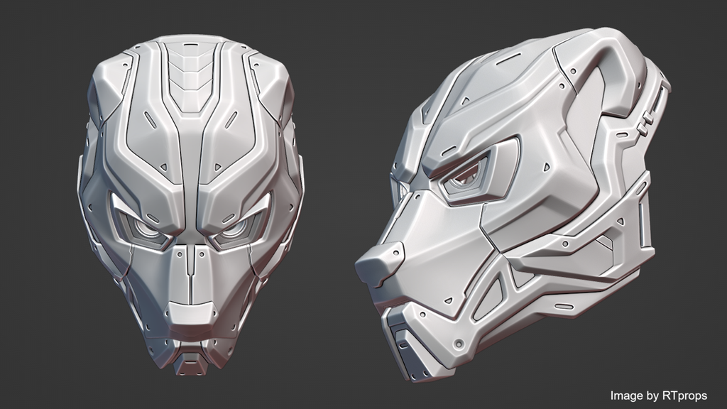 EVO BEAR mask by RTprops | Production Ready 3D-Model