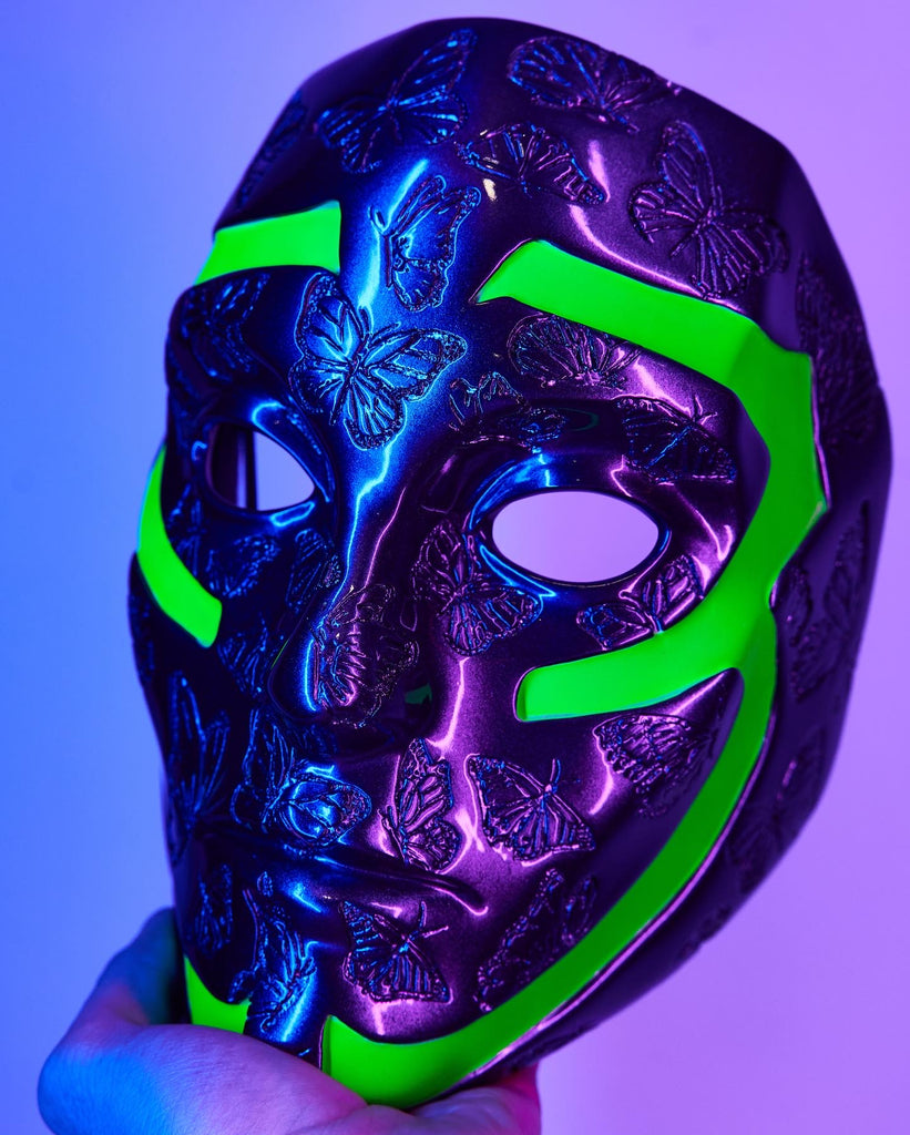 J3t Mask Johnny 3 Tears V Chrome mask from Hollywood Undead – SecondNature.ws