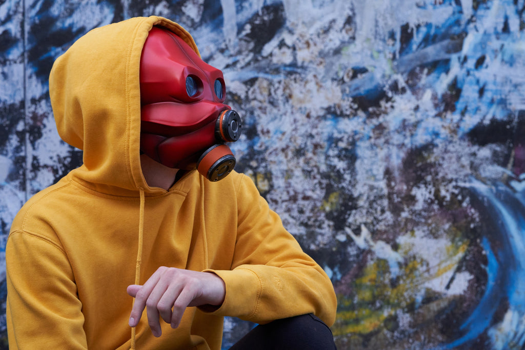 Combine Metrocop mask | Cosplay accessory from the Half-Life