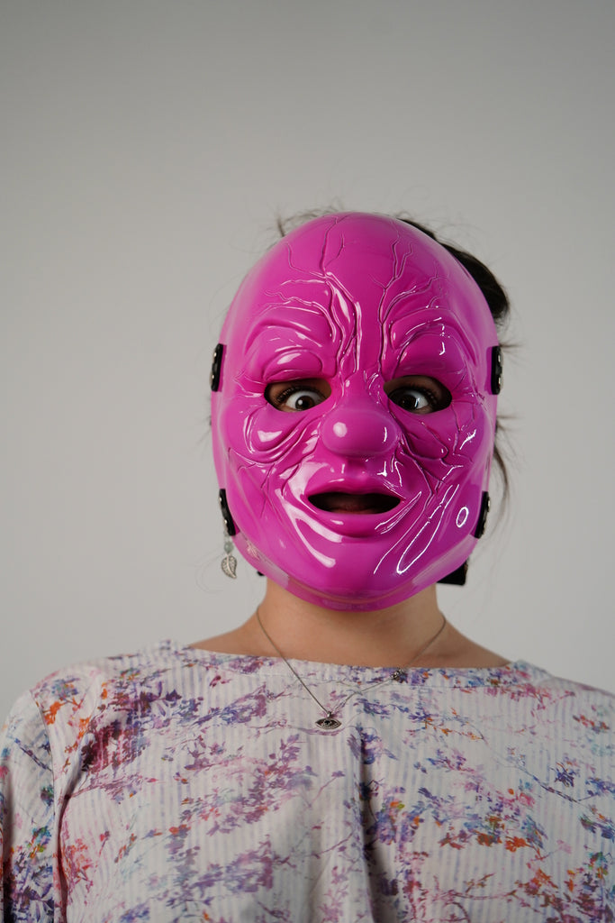 Clown #6 WANYK mask | Barbie color | We Are Not Your Kind album