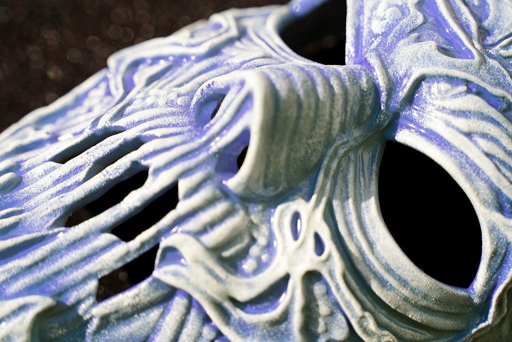 V-Man TESF Photochrome Ultraviolet plastic mask | The End So Far album | Dracula mask