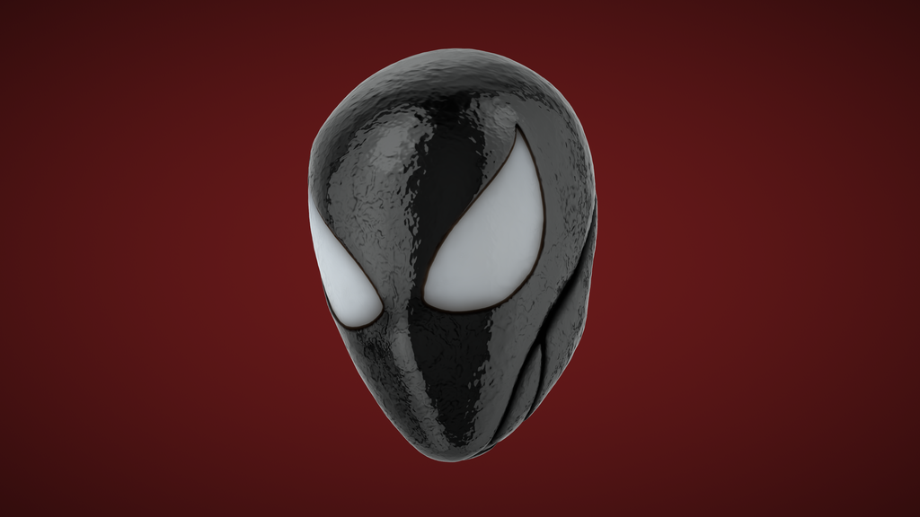 3D-model Spider-Man helmet | 3D-printing 3D-design | Marvel Spider-Man 2 Symbiote