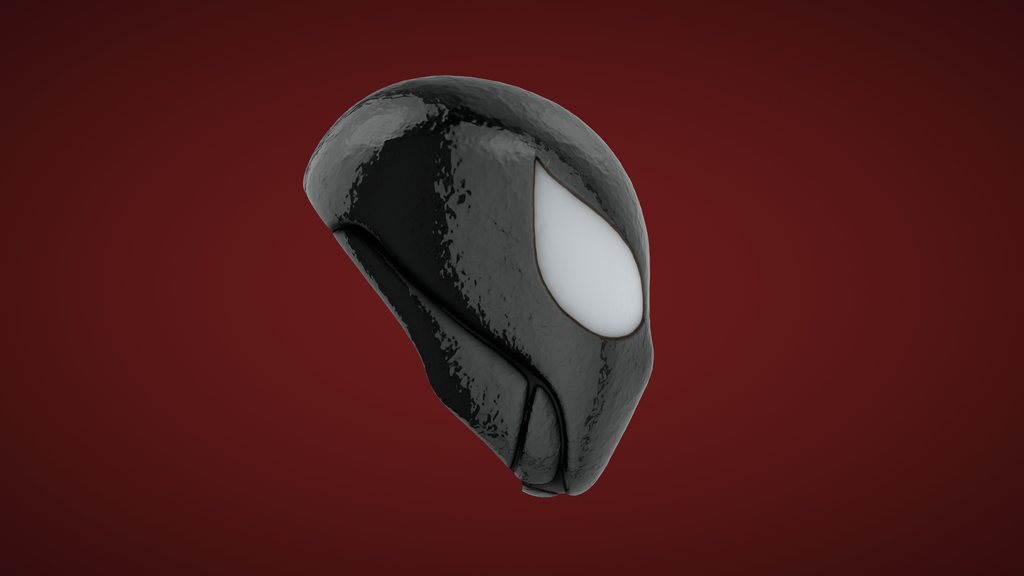 3D-model Spider-Man helmet | 3D-printing 3D-design | Marvel Spider-Man 2 Symbiote