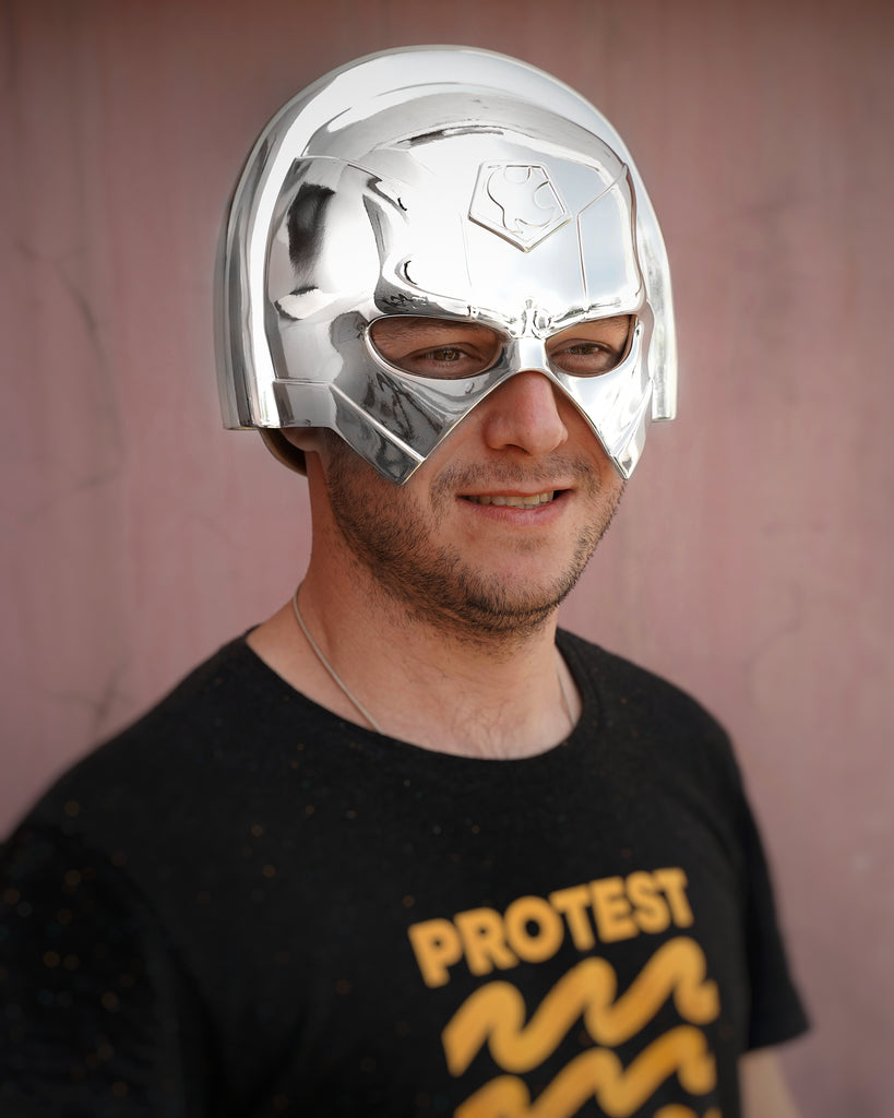 Peacemaker CHROME helmet | Cosplay Props