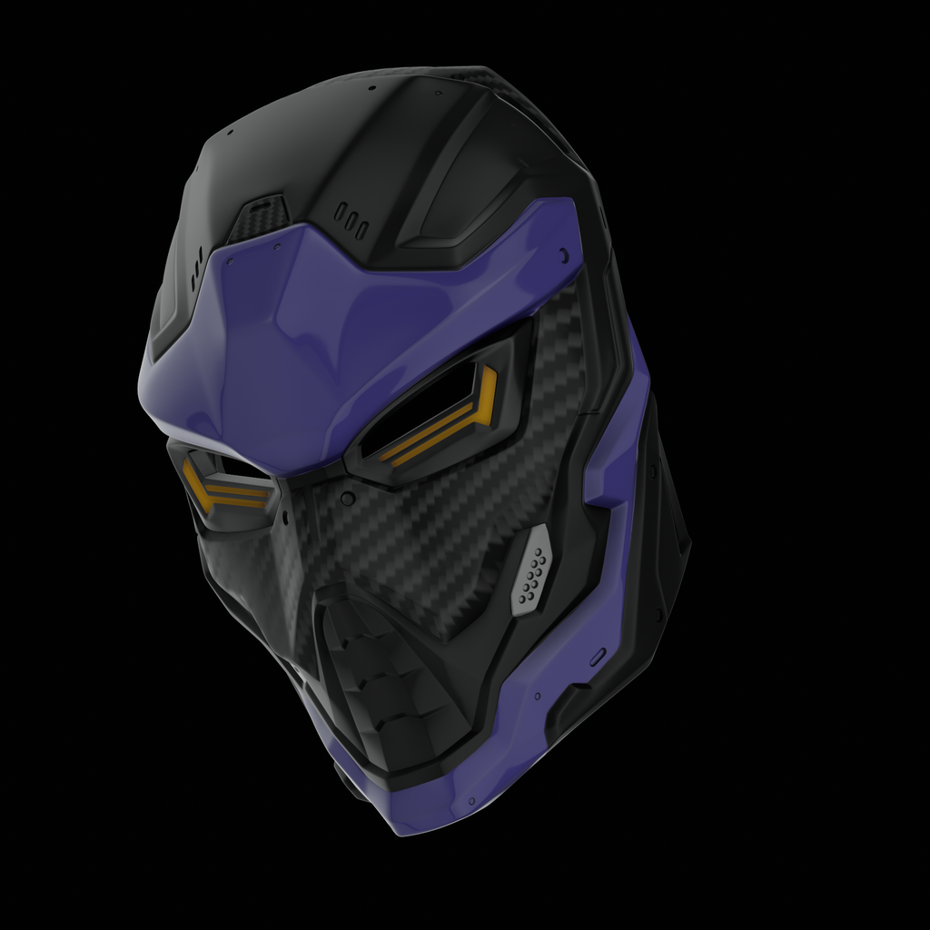 CYBER Ninja mask by RTprops | A Cyber Cosplay mask