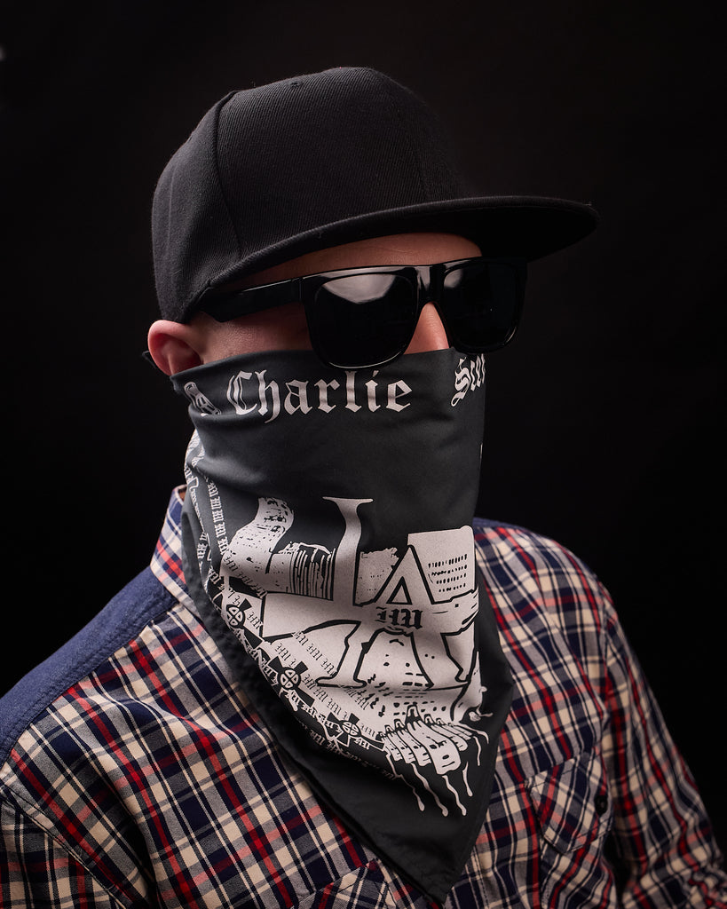 Charlie Scene SS AT NFTU bandana from Hollywood Undead | LA bandana