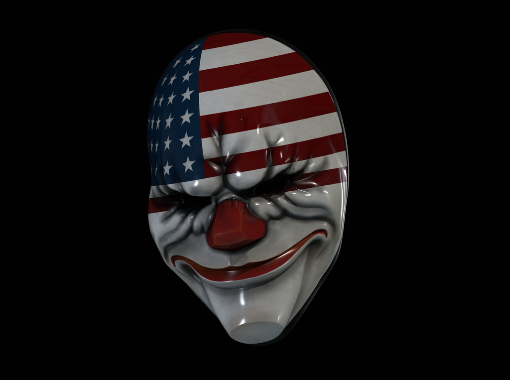 Dallas mask by SecondNature Workshop | Payday 3 – SecondNature.ws