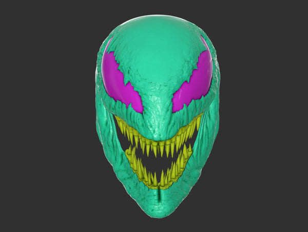 3D-model Carnage helmet | 3D-printing 3D-design | Venom 2 Let There be Carnage