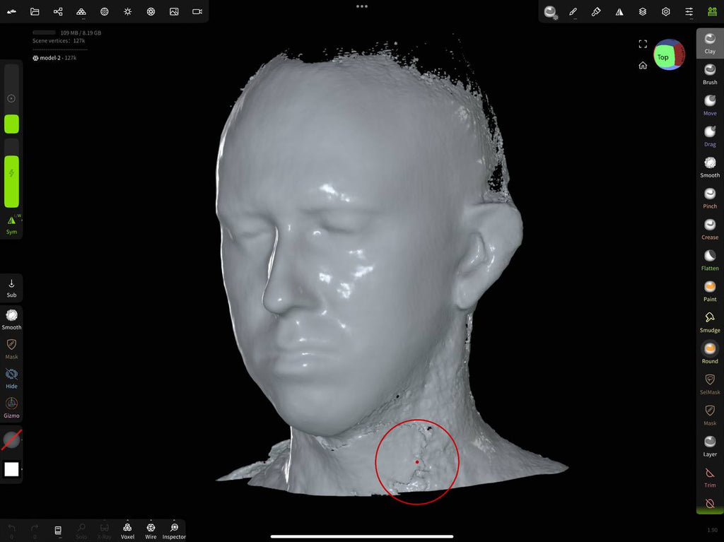 Personal size | Customized Shape | Facial 3D-scan mask