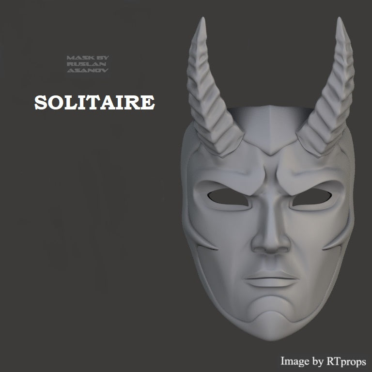 SOLITAIRE mask by RTprops | Production Ready 3D-Model
