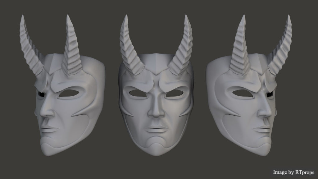 SOLITAIRE mask by RTprops | Production Ready 3D-Model
