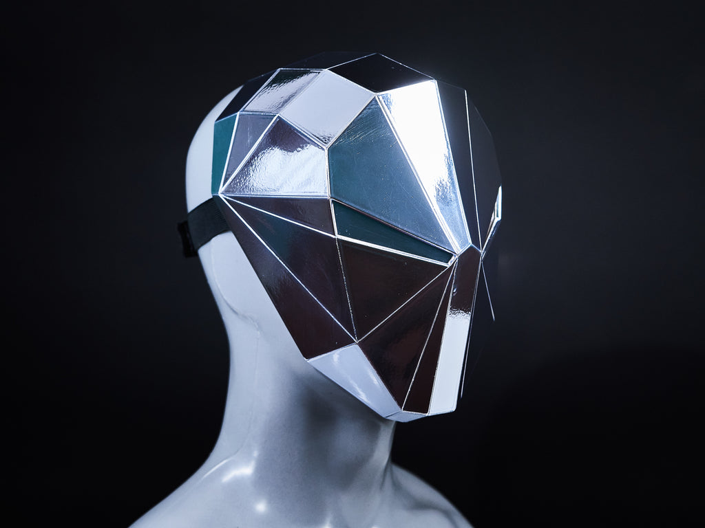 MUSE WOTP CHROME Mirror mask | We of The People album | Chemical Silver plating