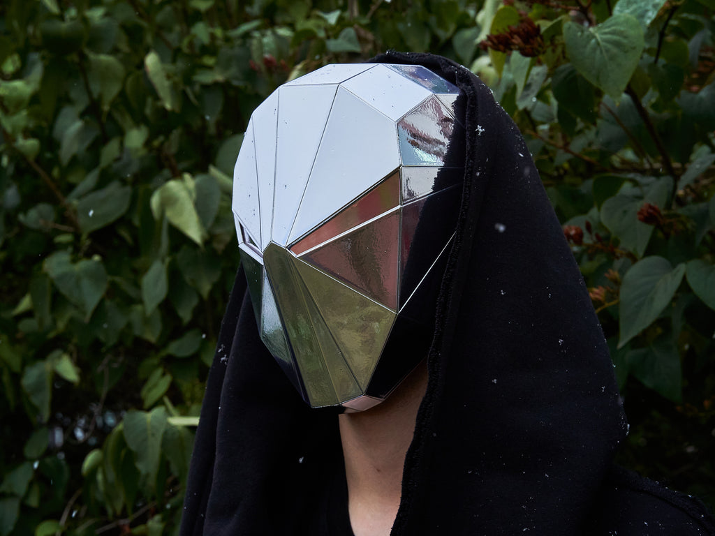 Merror Mask MUSE WOTP CHROME Mirror mask | We of The People album | Chemical Silve ...