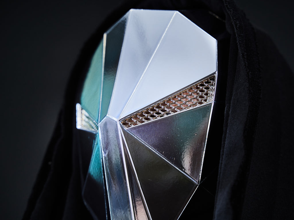 MUSE WOTP CHROME Mirror mask | We of The People album | Chemical Silver plating