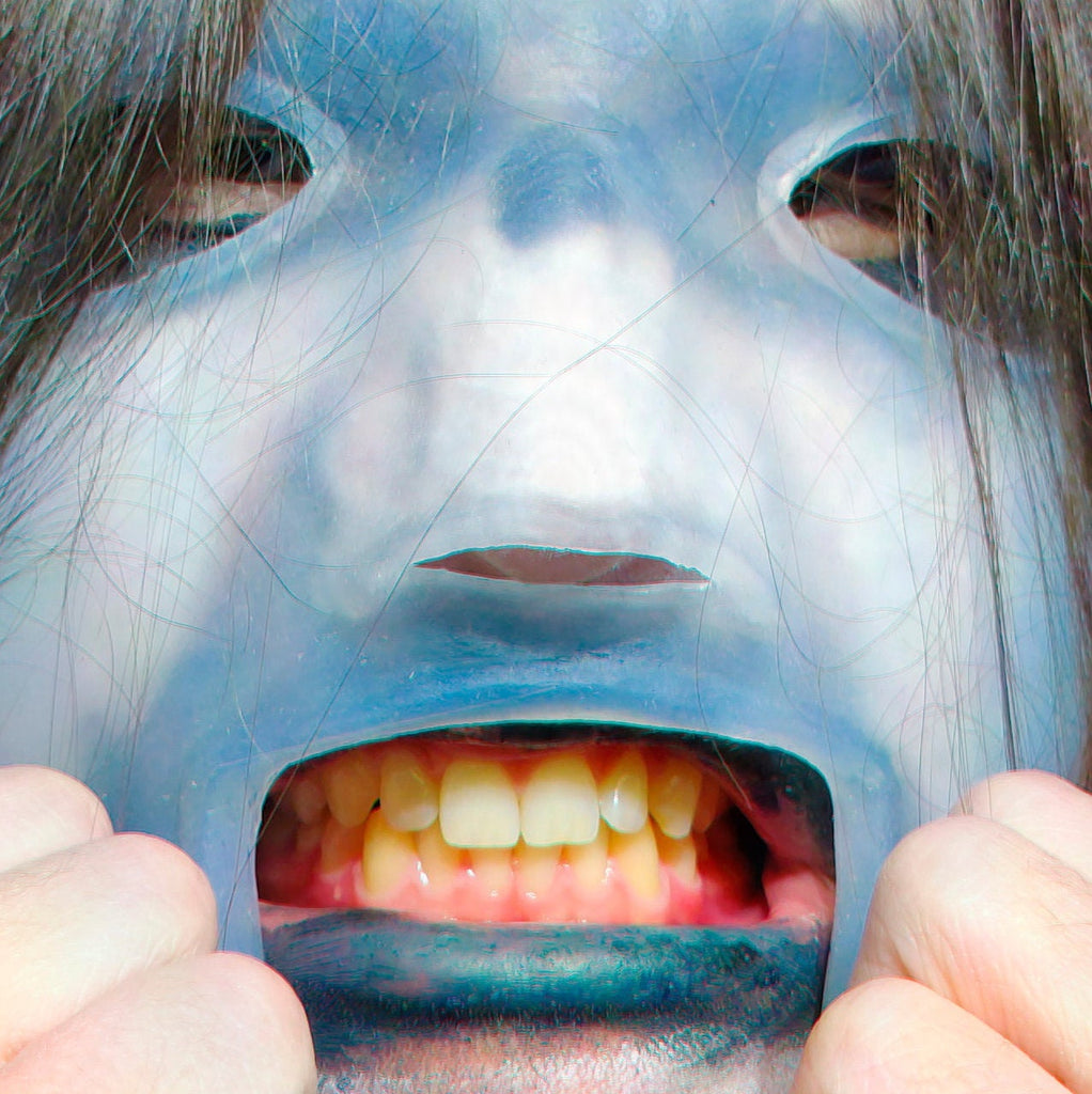 Corey #8 silicone mask WANYK  | Transparent Version with Stitching |  Frightening face mask