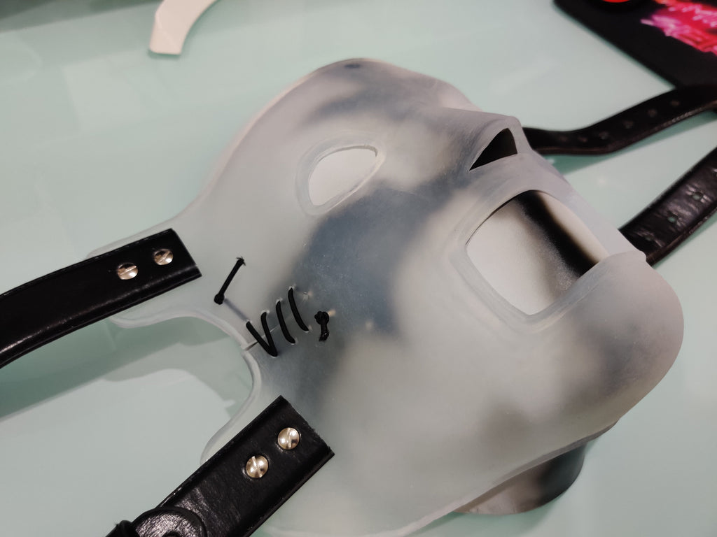 Corey #8 WANYK Silicone mask | Transparent Version with Stitching | We Are Not Your Kind album