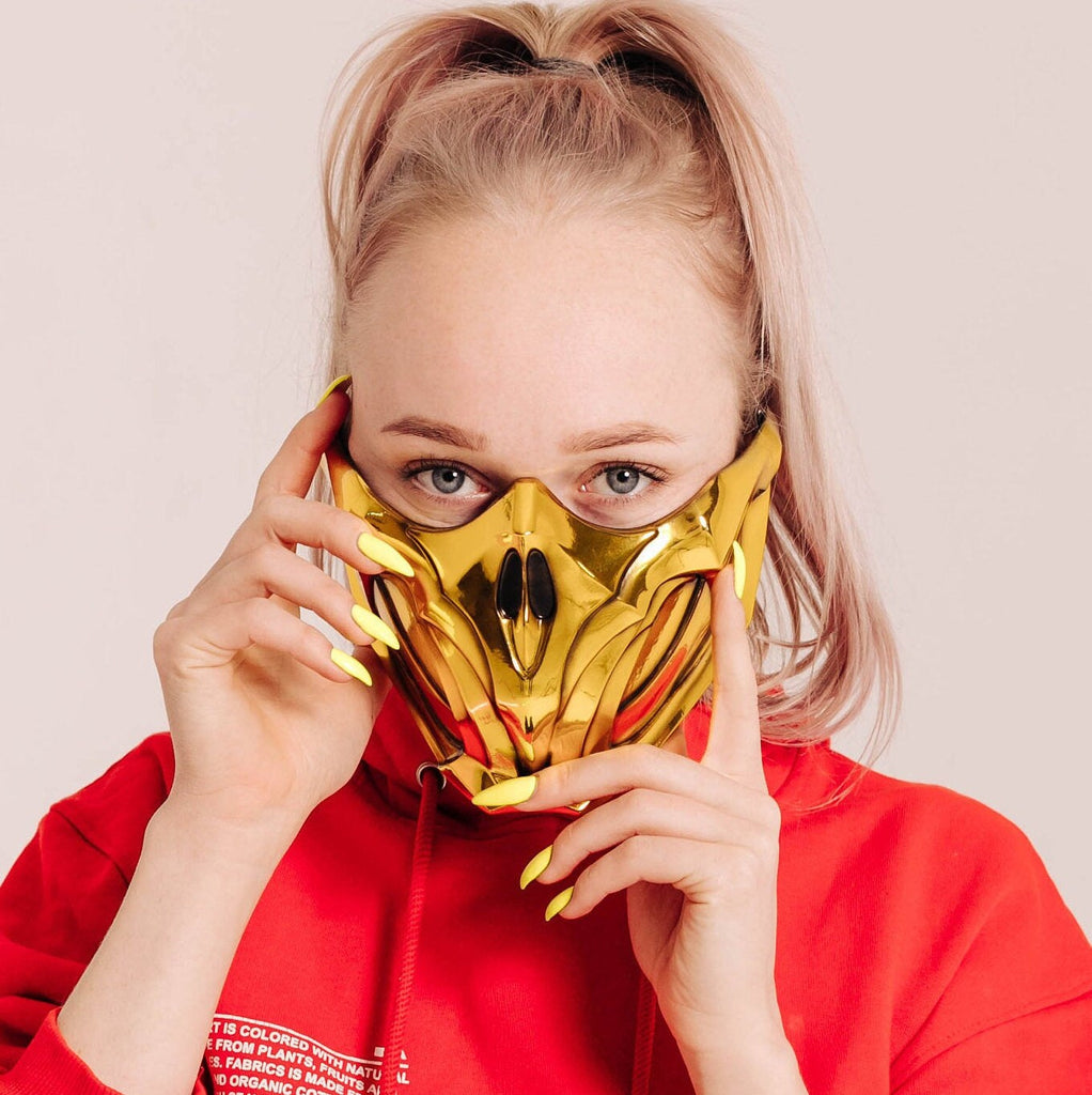scorpion cosplay helmet Scorpion Mask from MK11